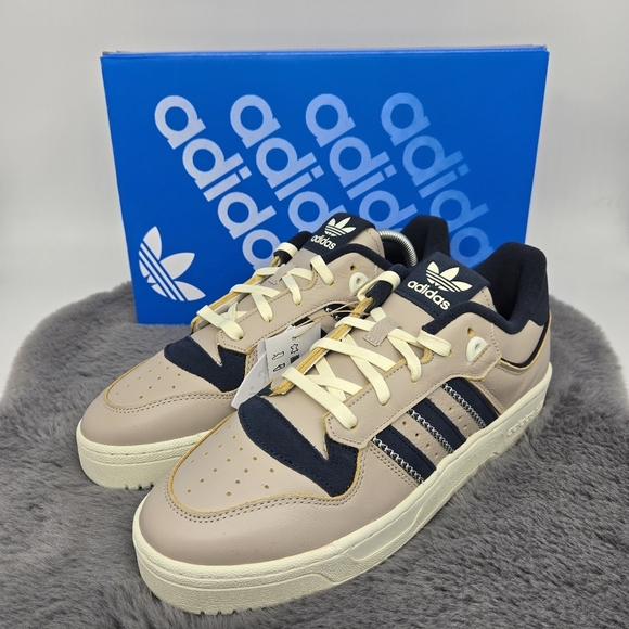 New adidas Rivalry 86 Low 'Alumina Blue Spark' Men's Shoes Size 10 - Picture 1 of 9